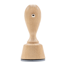 Holzstempel Stempelkörper Rohling Stempel rund 6 cm Durchmesser 60 mm